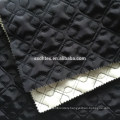 Imitation memory quilting jacket fabrics with embroidery for coat / garment